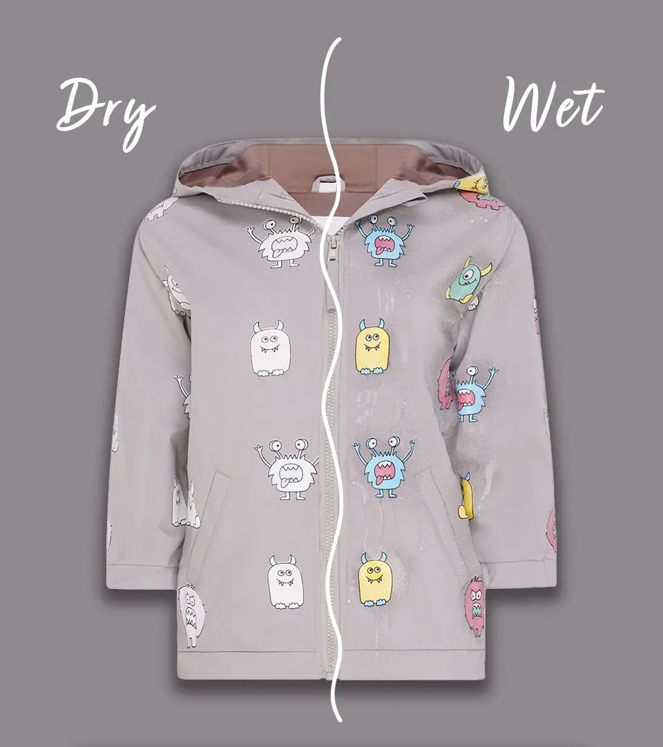Monster Color Changing Raincoat Hollyandbeauu