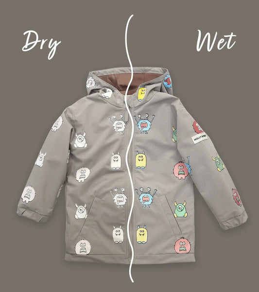 Monster Color Changing Raincoat Hollyandbeauu
