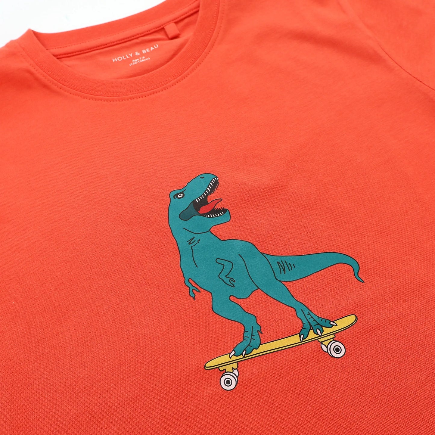 Organic Cotton Dinosaur T-shirt Hollyandbeauu