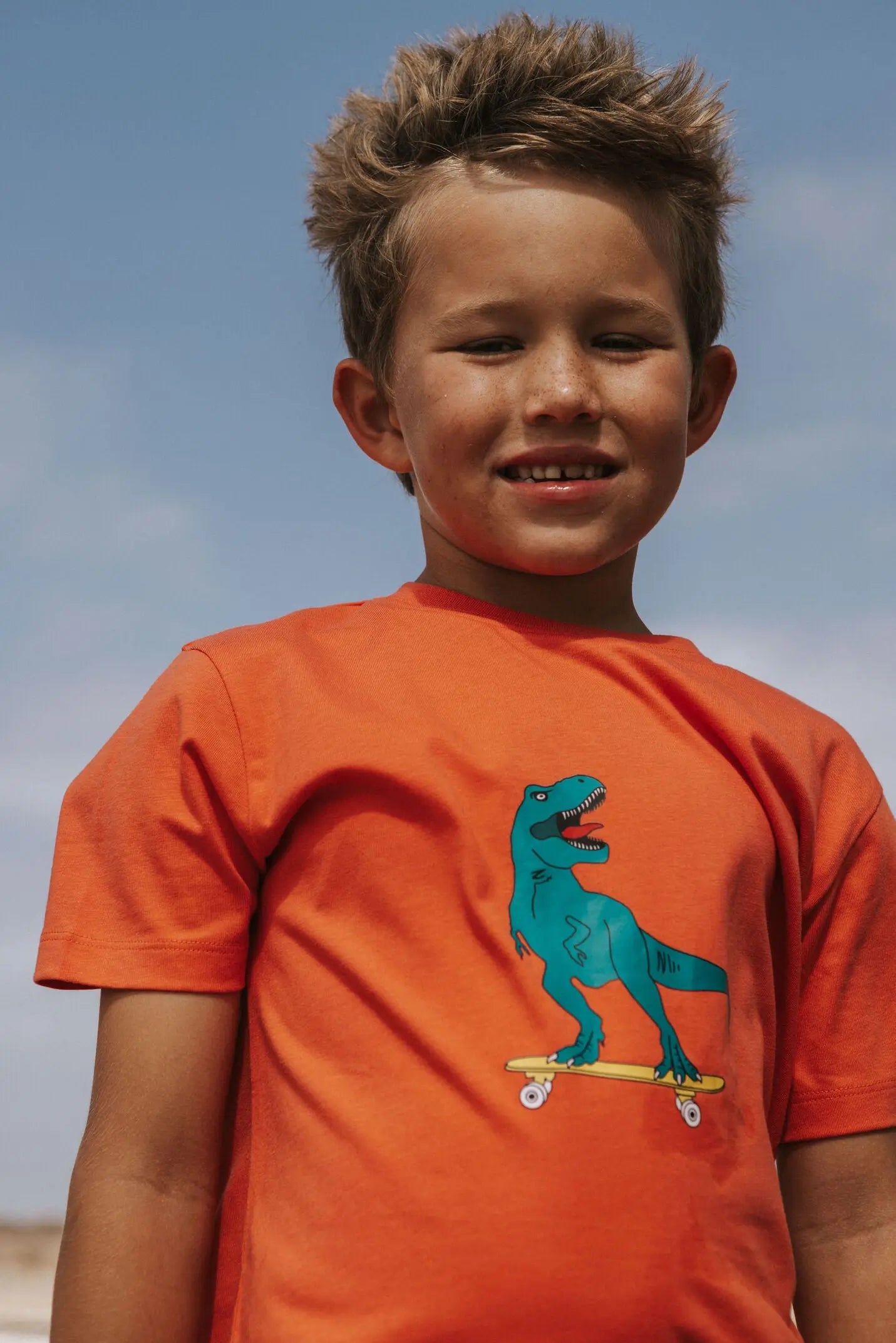 Organic Cotton Dinosaur T-shirt Hollyandbeauu