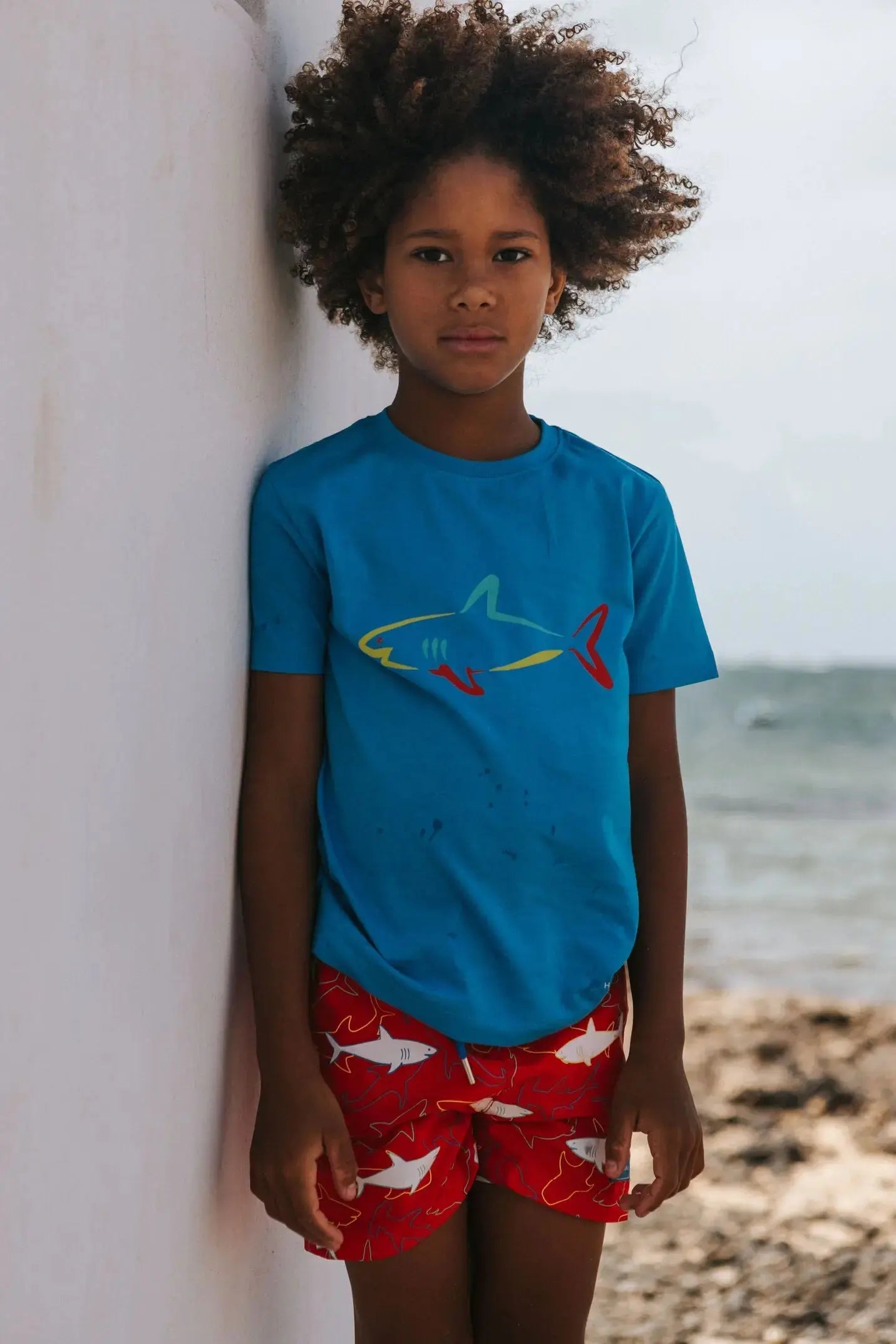 Color Changing Shark Swim Trunks www.hollyandbeau.com