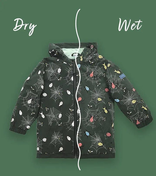 Bugs Color Changing Raincoat Hollyandbeauu