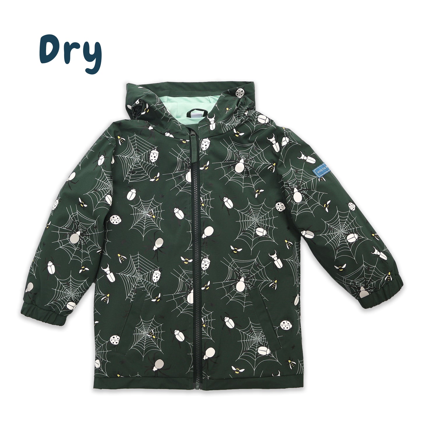 Bugs Color Changing Kids Raincoat