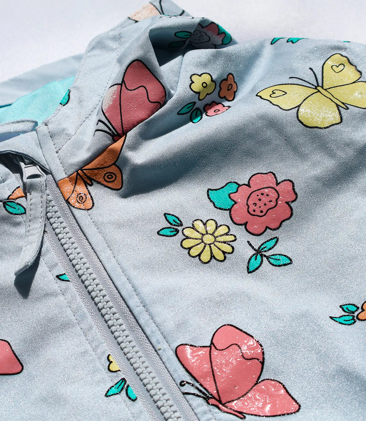 Butterfly Flower Color Changing Raincoat Hollyandbeauu