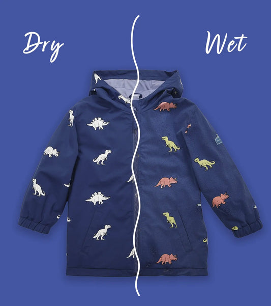 Color Changing Dinosaur Raincoat Hollyandbeauu