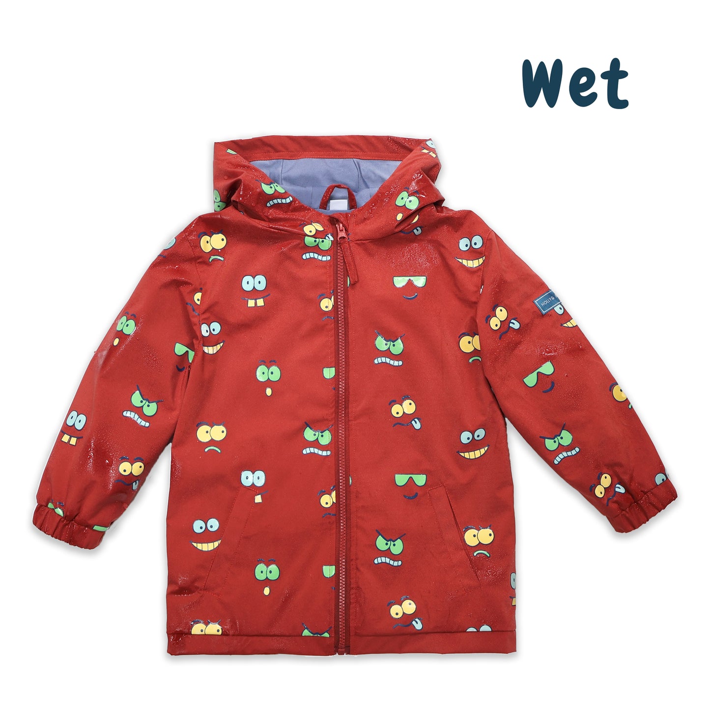 Eyes Color Changing Kids Raincoat