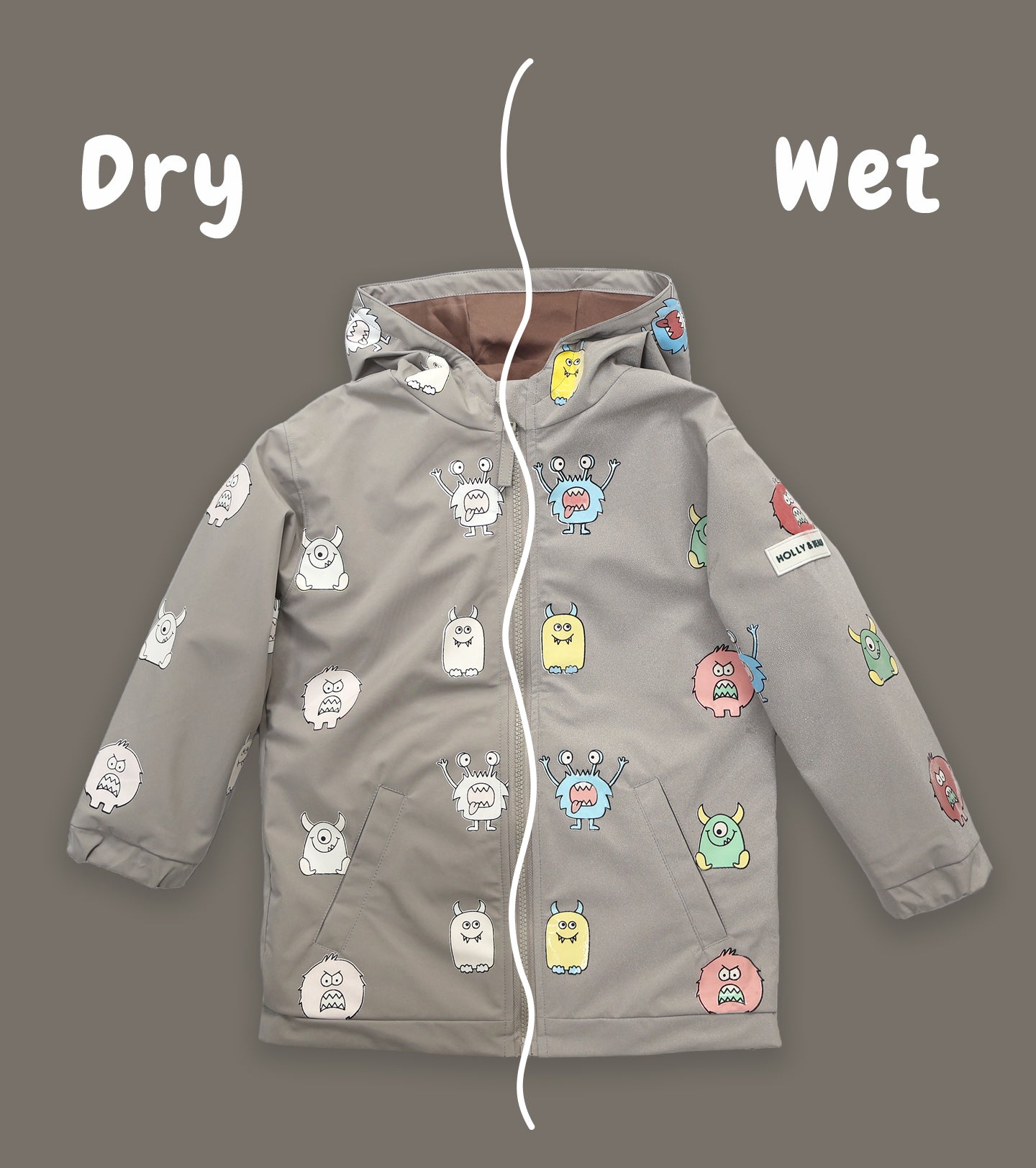 Monster Color Changing Raincoat