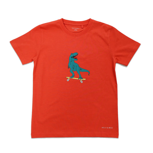 Organic Cotton Dinosaur T-shirt Hollyandbeauu