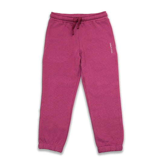 Organic Cotton Everyday Purple Joggers Hollyandbeauu