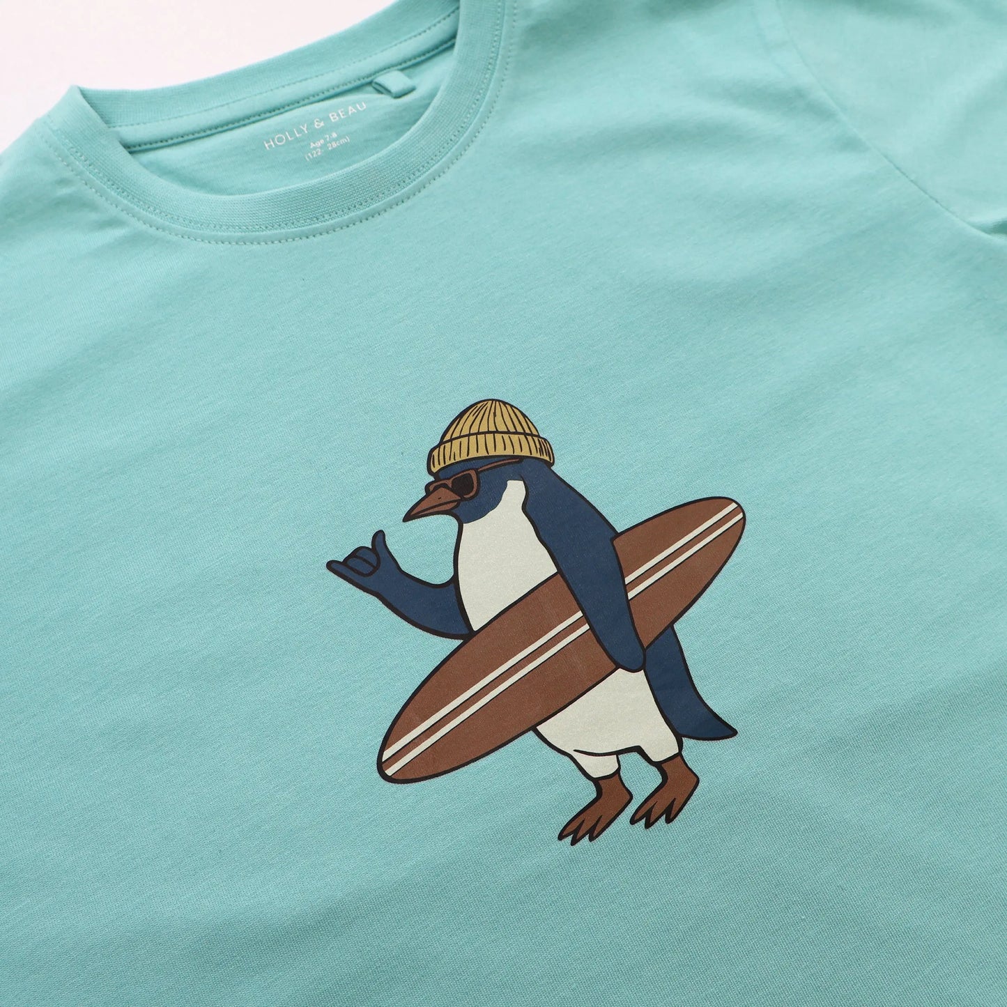 Organic Cotton Penguin T-shirt Hollyandbeauu