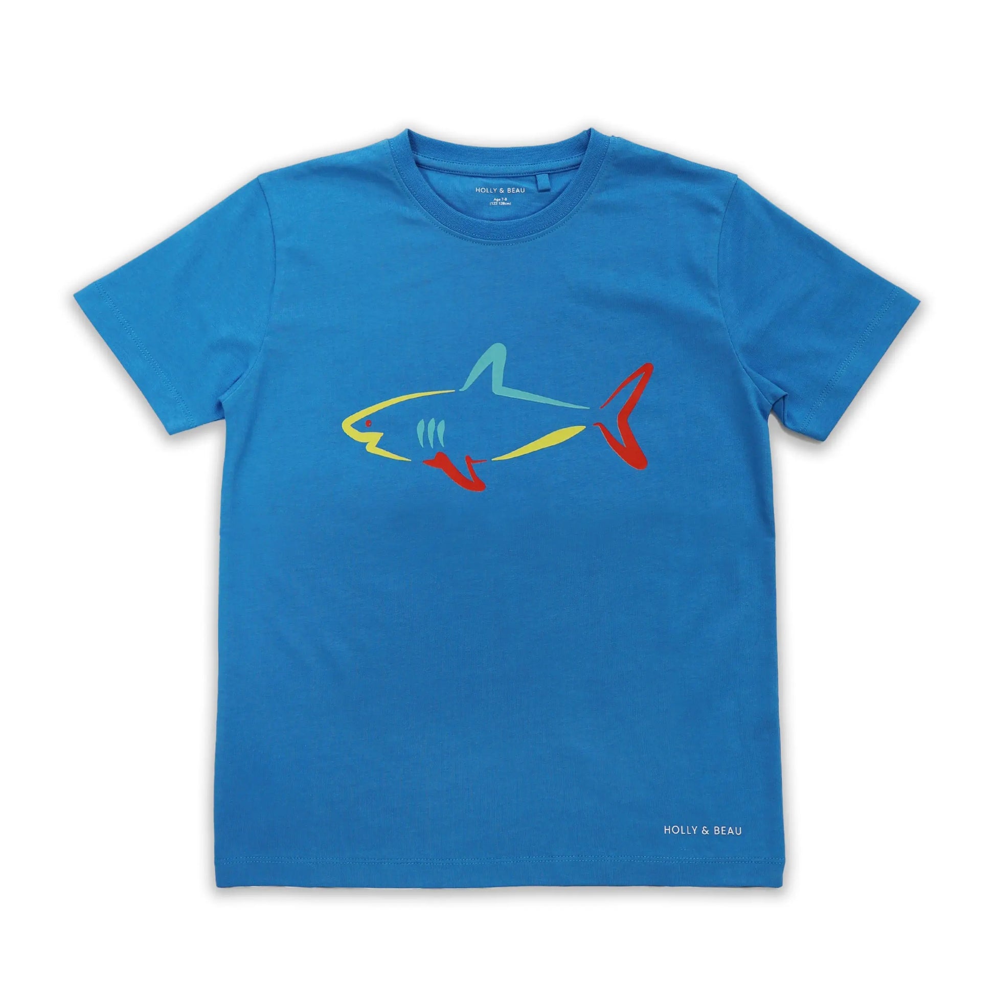 Organic Cotton Shark T-shirt Hollyandbeauu
