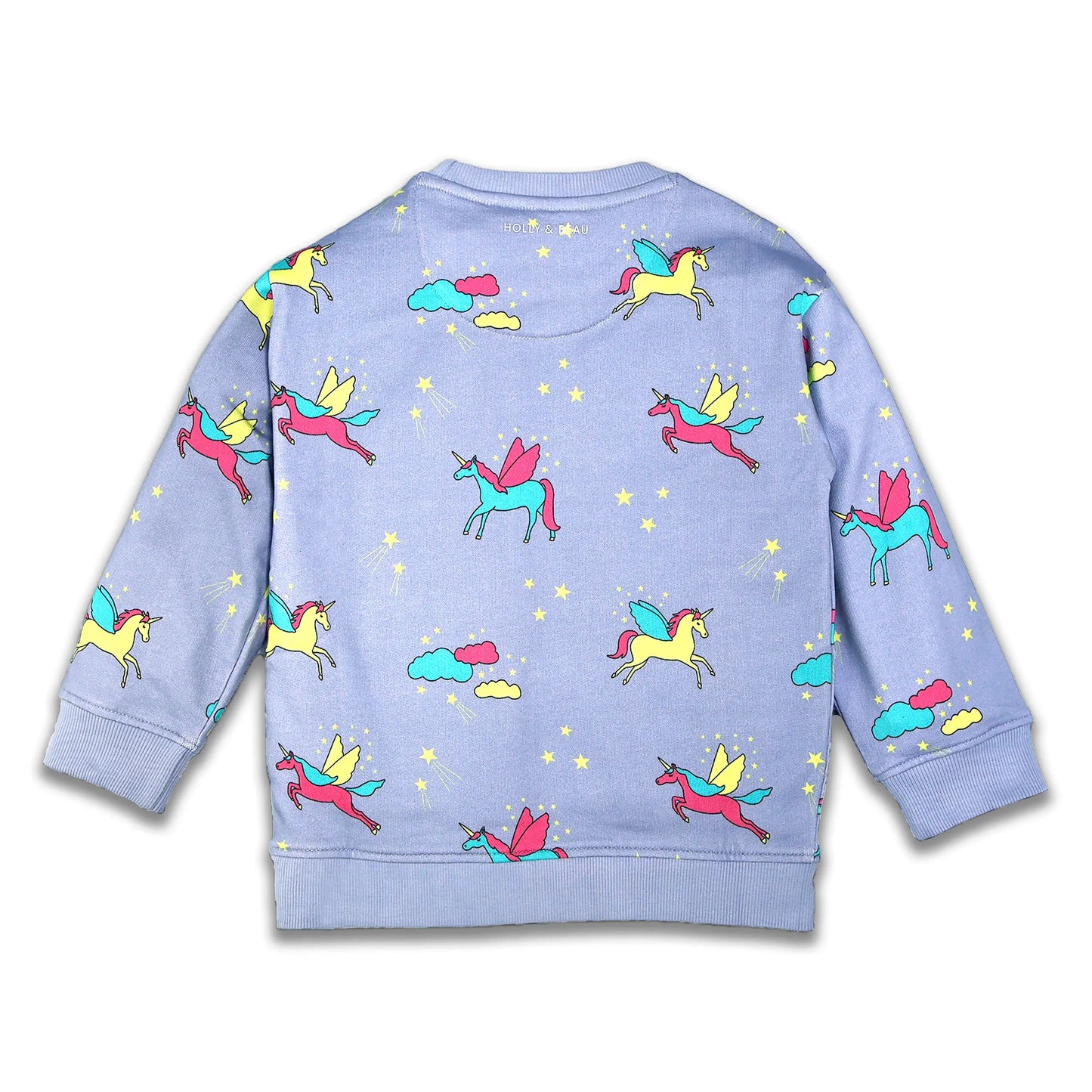Organic Cotton Unicorn Sweatshirt Hollyandbeauu