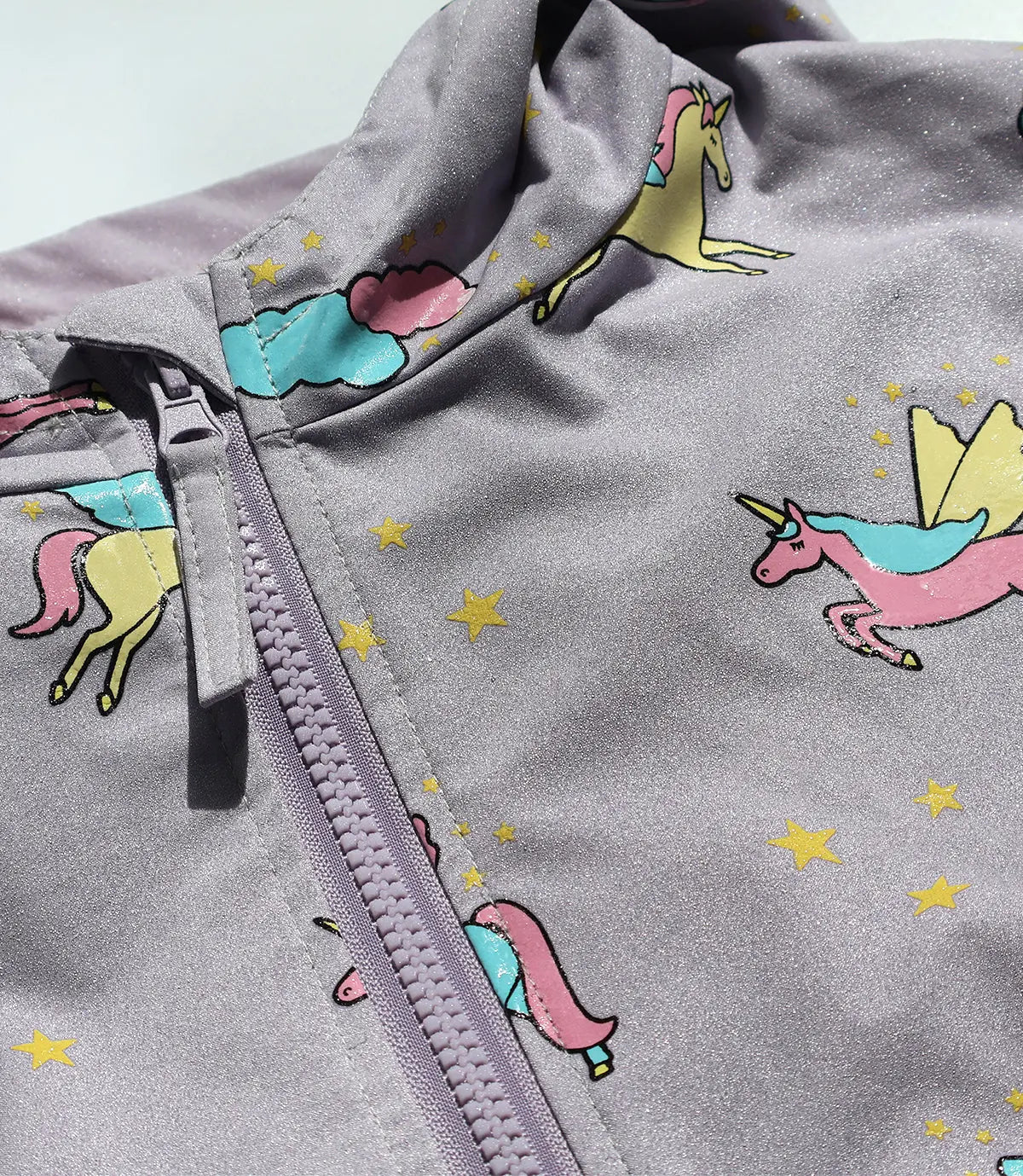 Purple Unicorn Color Changing Raincoat Hollyandbeauu