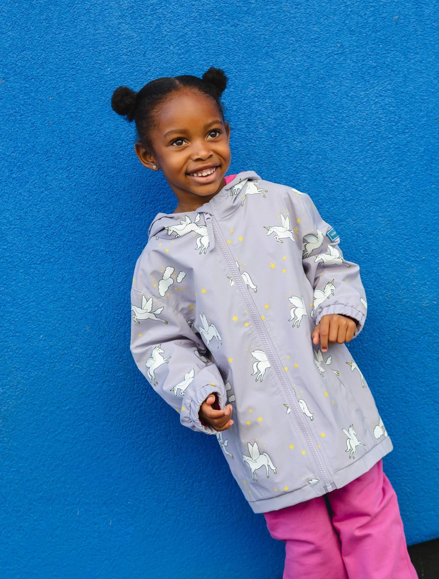 Purple Unicorn Color Changing Raincoat Hollyandbeauu