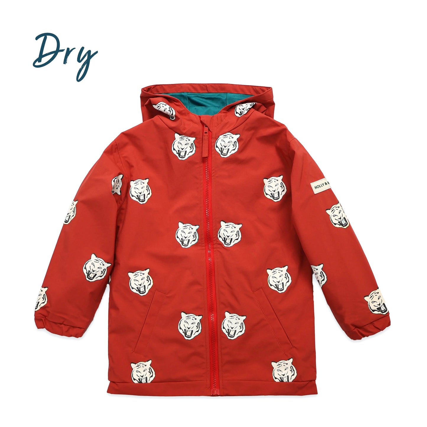 Tiger Color Changing Raincoat Hollyandbeauu