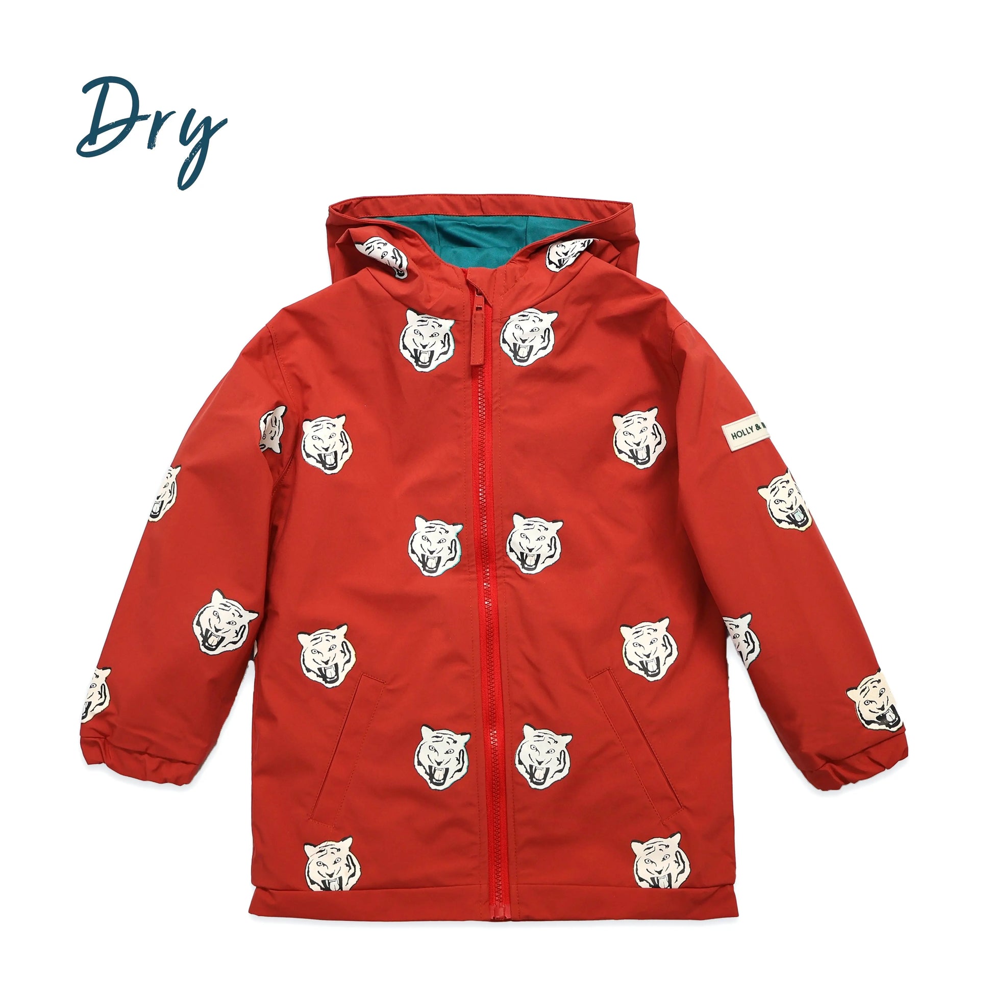 Tiger Color Changing Raincoat Hollyandbeauu
