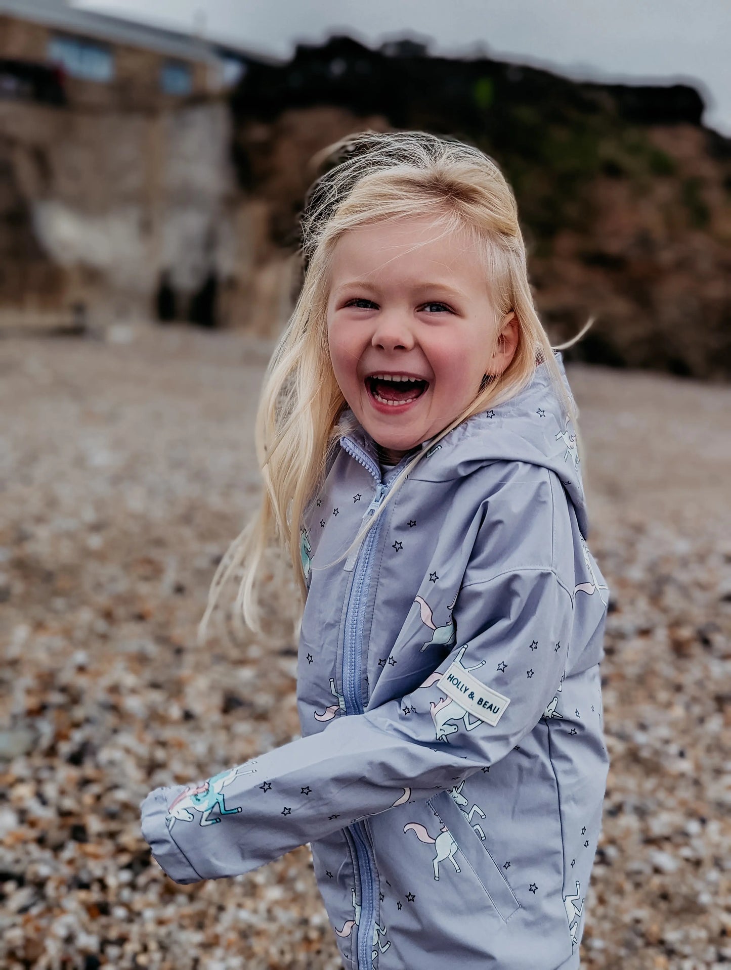 Unicorn Color Changing Raincoat Hollyandbeauu